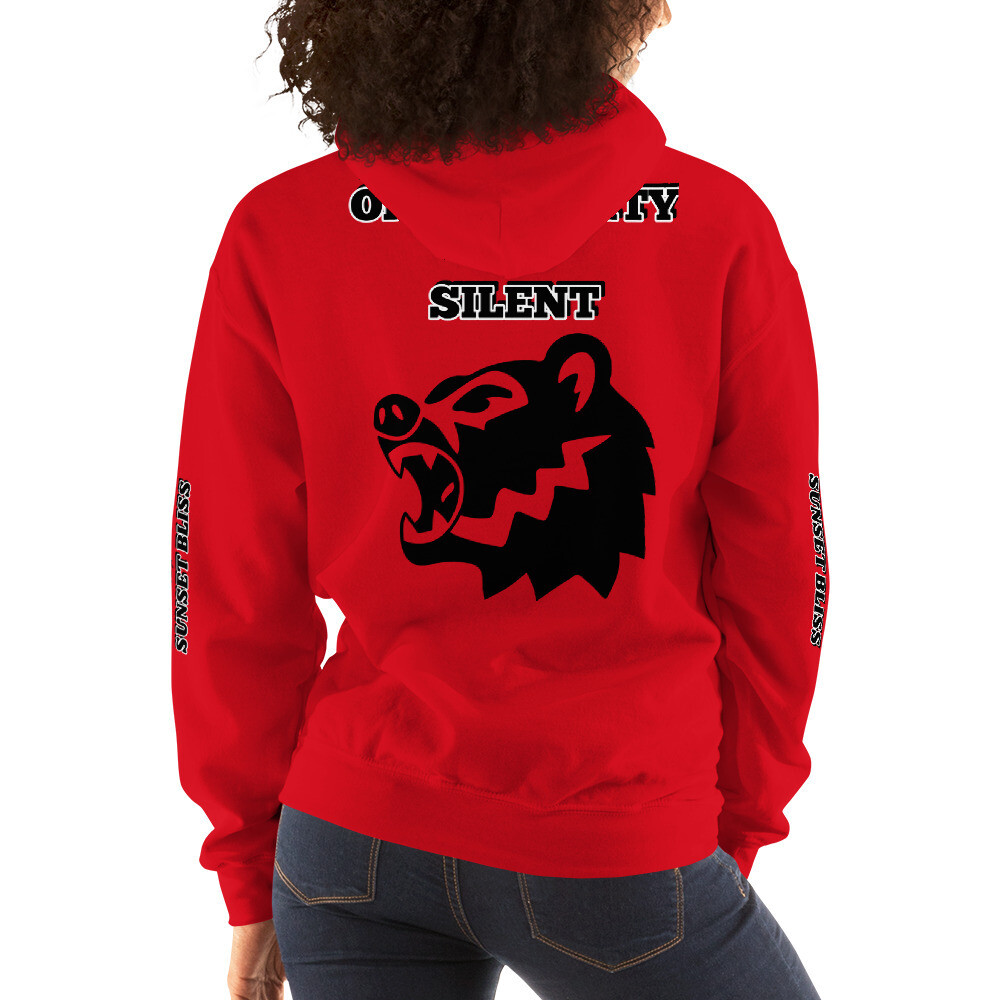 OPPORTUNITY-Unisex Hoodie, Color: Red, Size: S