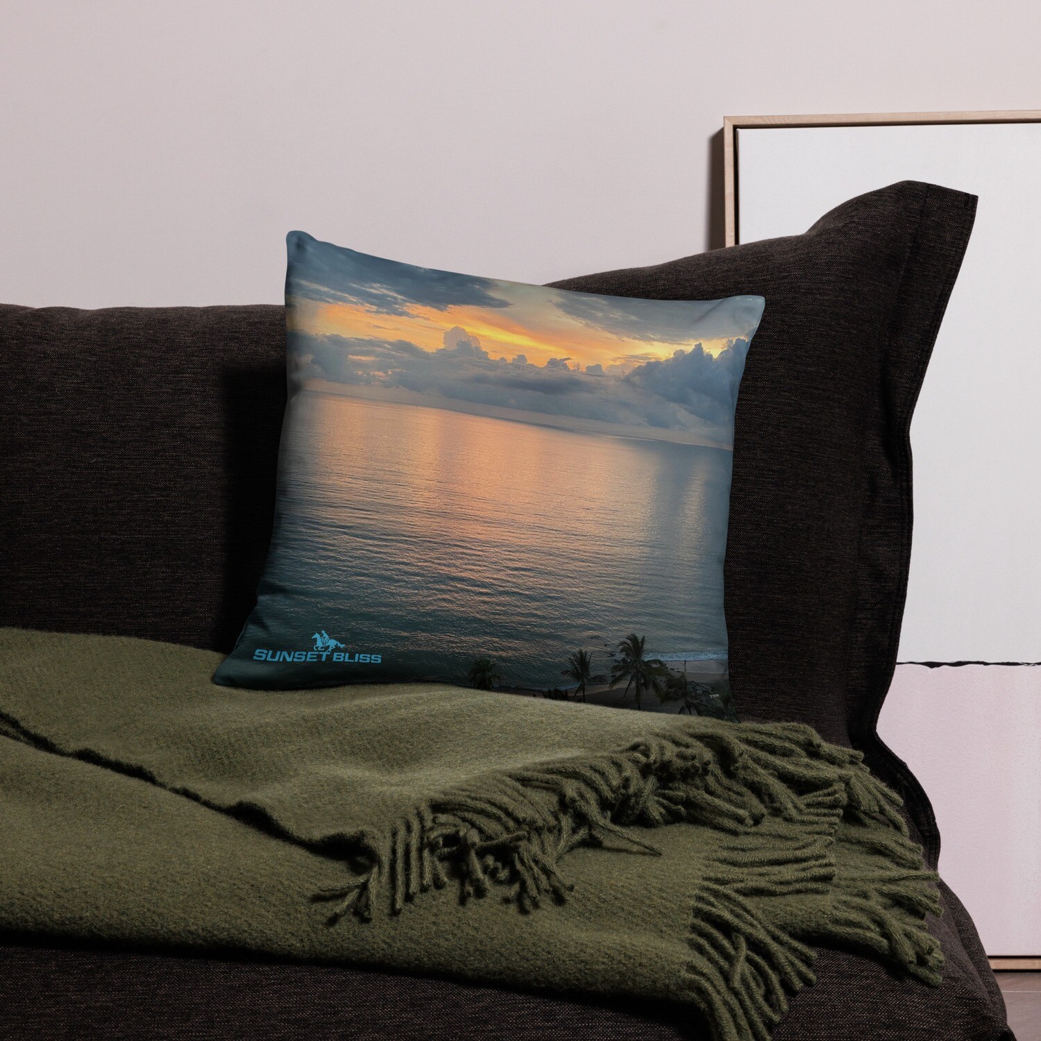 LUX SANDS-Basic Pillow, Size: 18×18