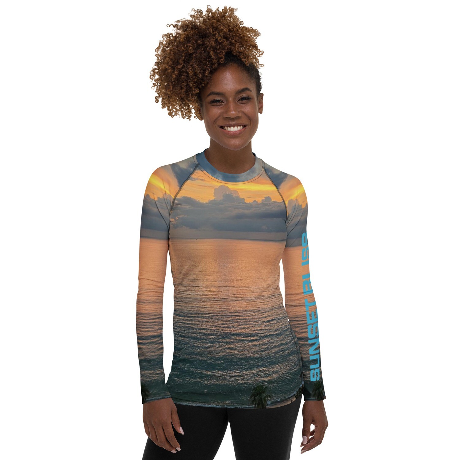 LUX SANDS-Women&#39;s Rash Guard