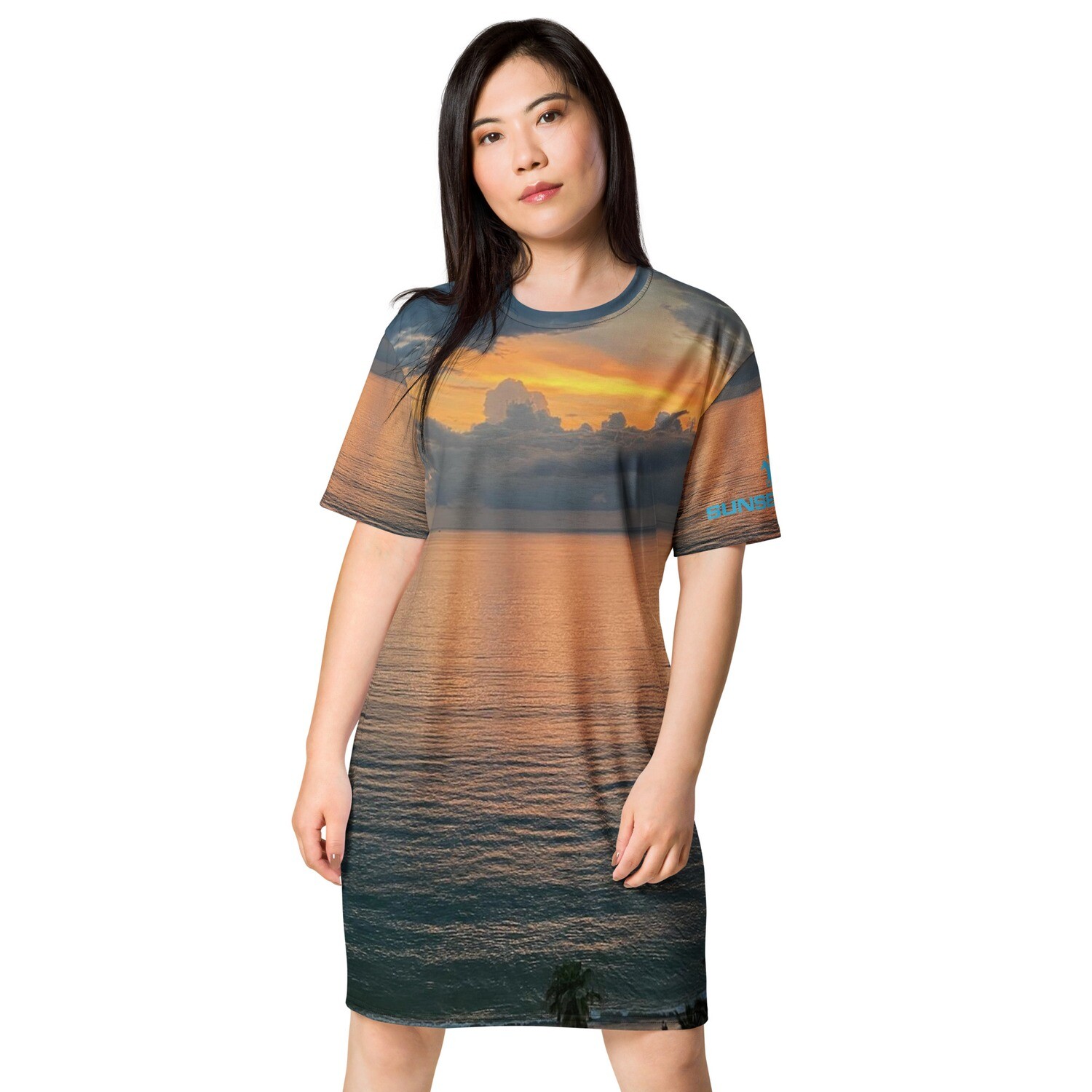 LUX SANDS-T-shirt dress