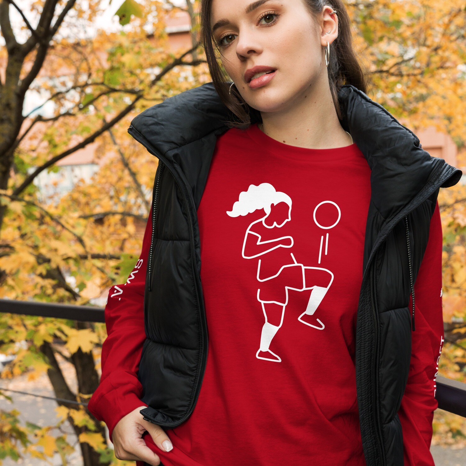 SWEAT SOCCER/WOMEN - Unisex Long Sleeve Tee