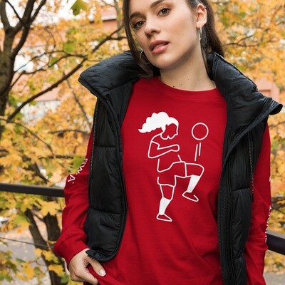 SWEAT SOCCER/WOMEN - Unisex Long Sleeve Tee