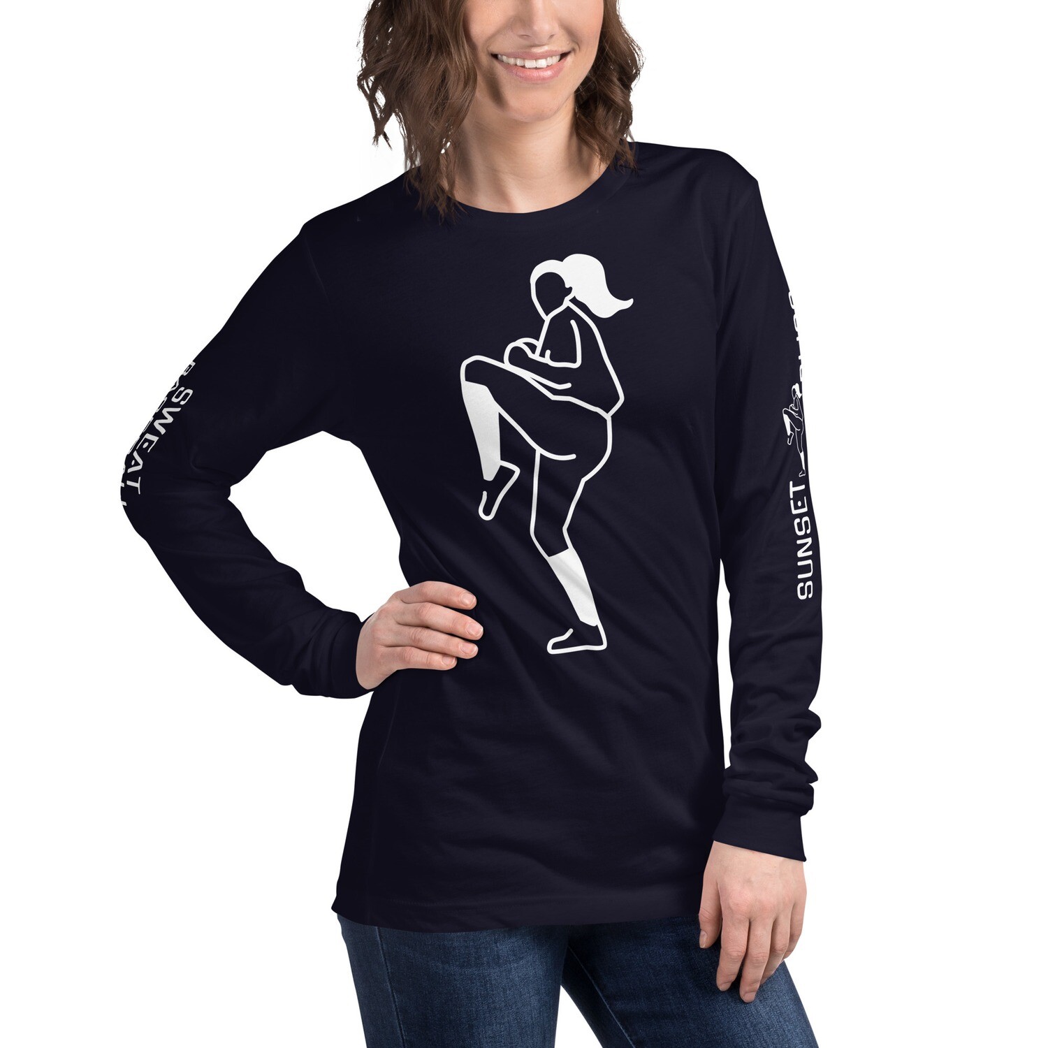 SWEAT BASEBALL/WOMEN-Unisex Long Sleeve Tee