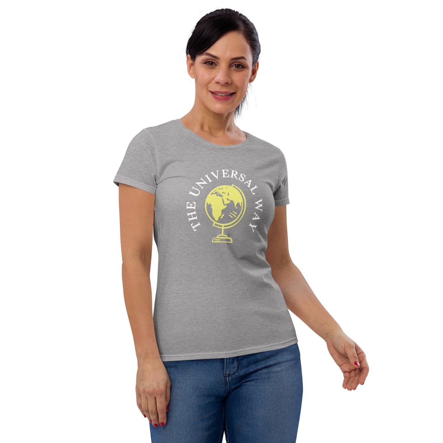 UNIVERSAL WAY-Women&#39;s short sleeve t-shirt