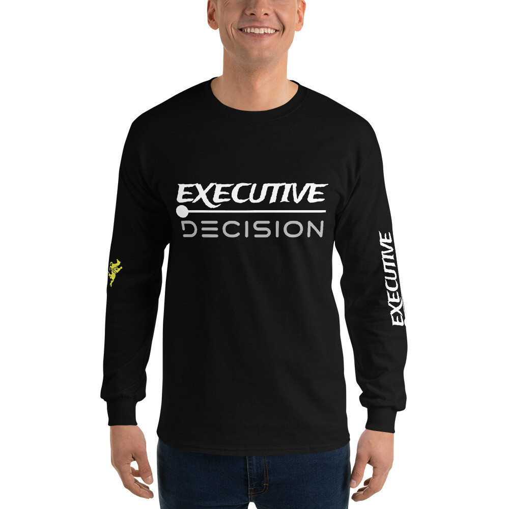 EXECUTIVE DECISION-Men’s Long Sleeve Shirt