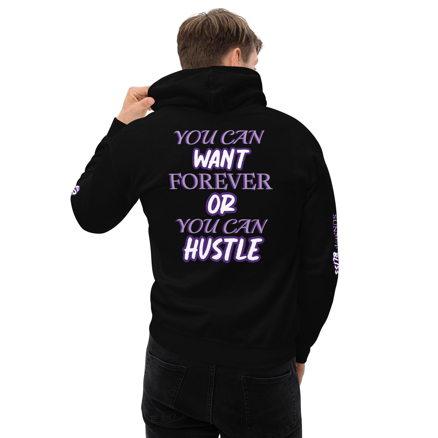 HUSTLE SMARTER-Unisex Hoodie