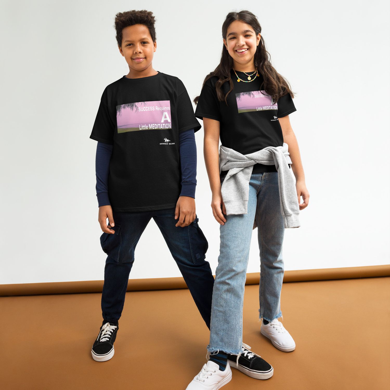 A LITTLE MEDITATION-Youth classic tee