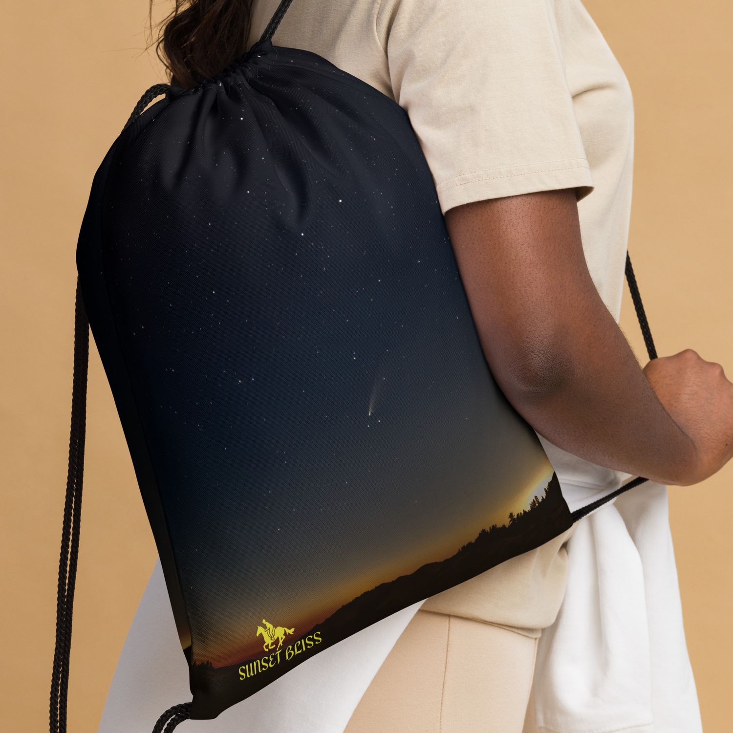SUNSET BLISS HORIZON-Drawstring bag