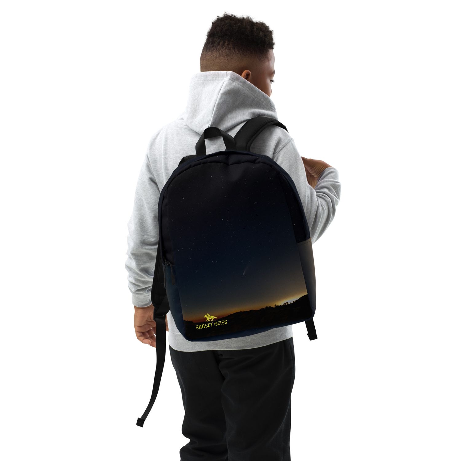 SUNSET BLISS HORIZON-Minimalist Backpack