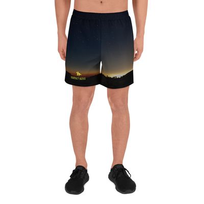 SUNSET BLISS HORIZON-All-Over Print Unisex Athletic Long Shorts