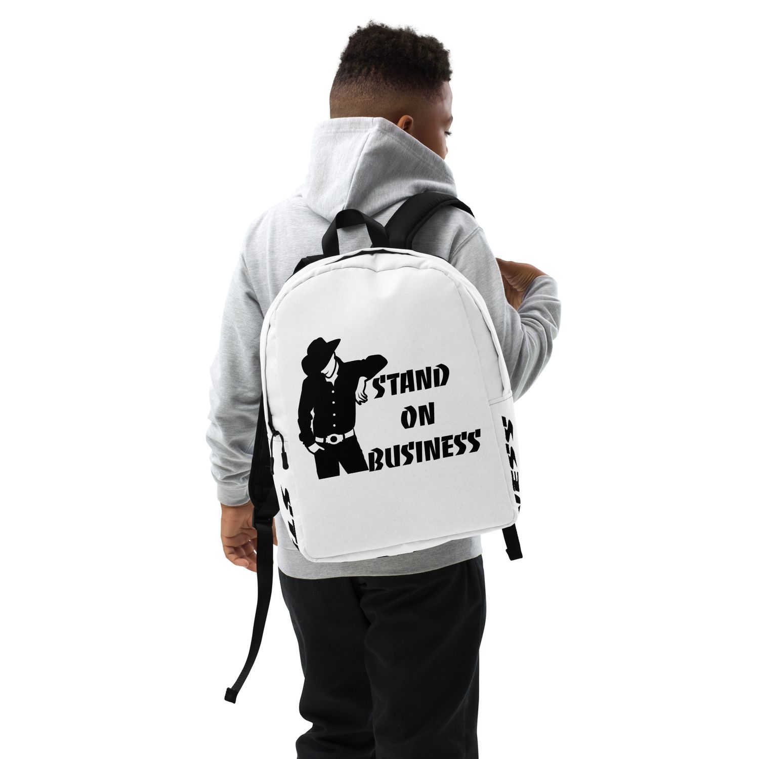 STAND ON BUSINESS-Minimalist Backpack