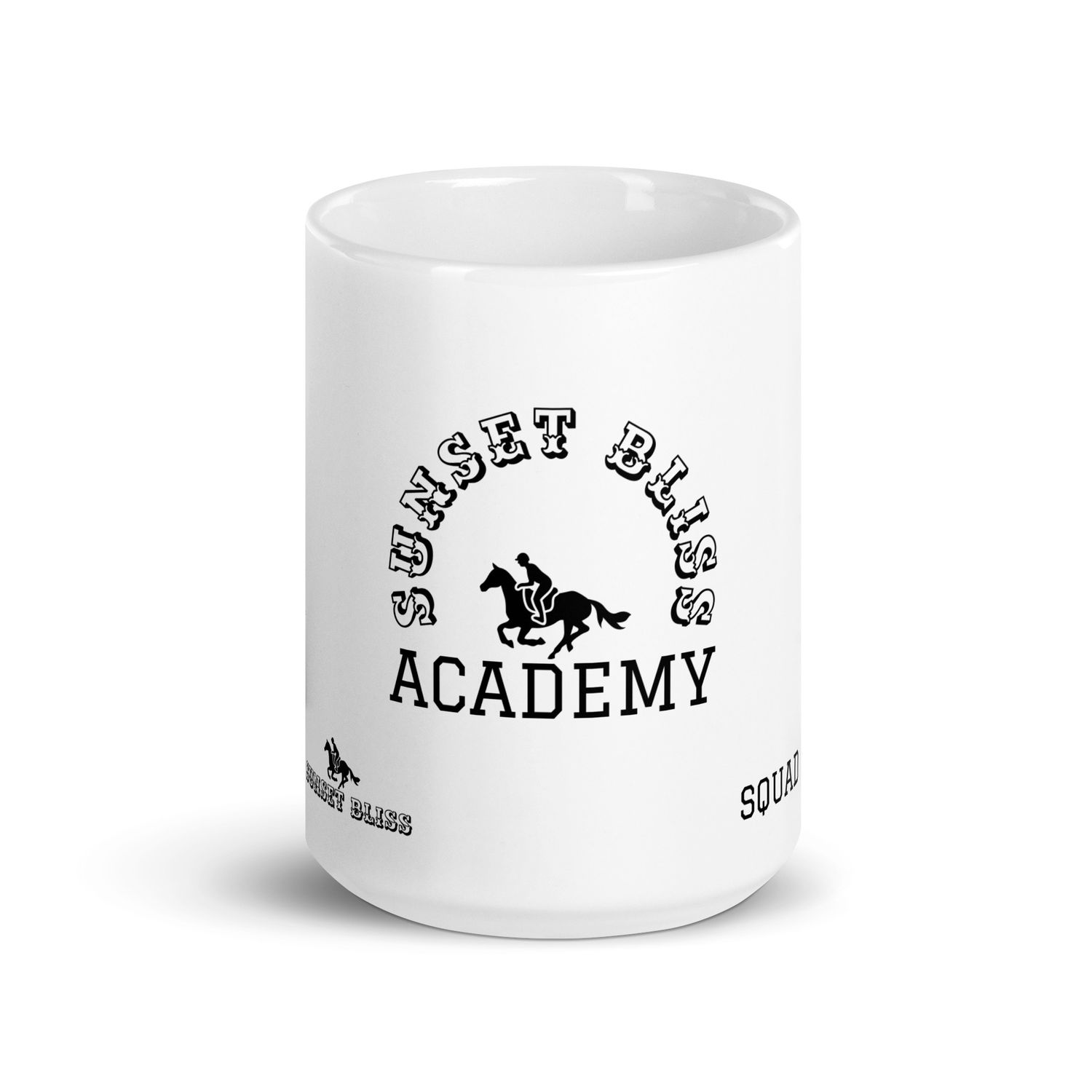 ACADEMY SQUAD-White glossy mug