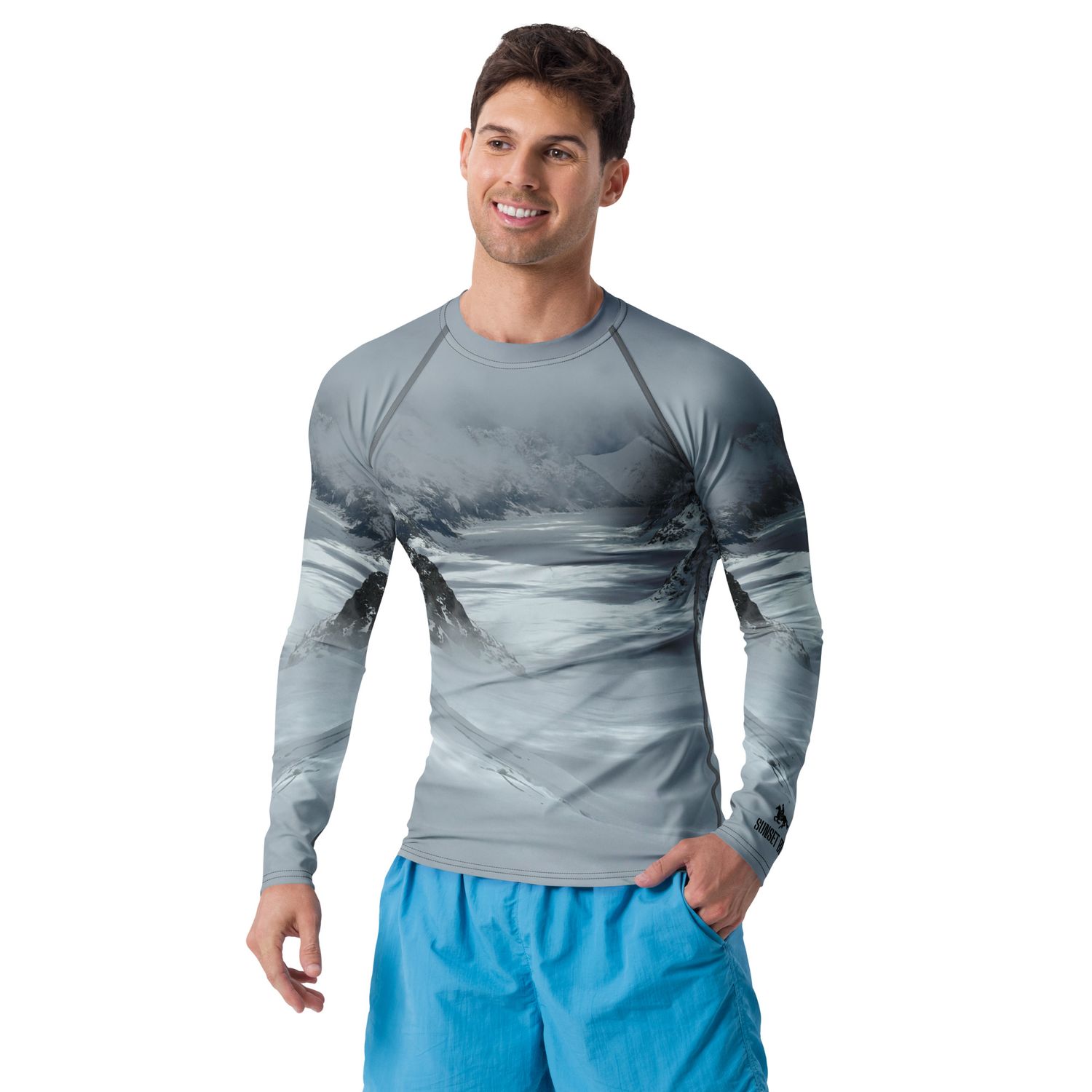 SNOW RIDGE-Men&#39;s Rash Guard