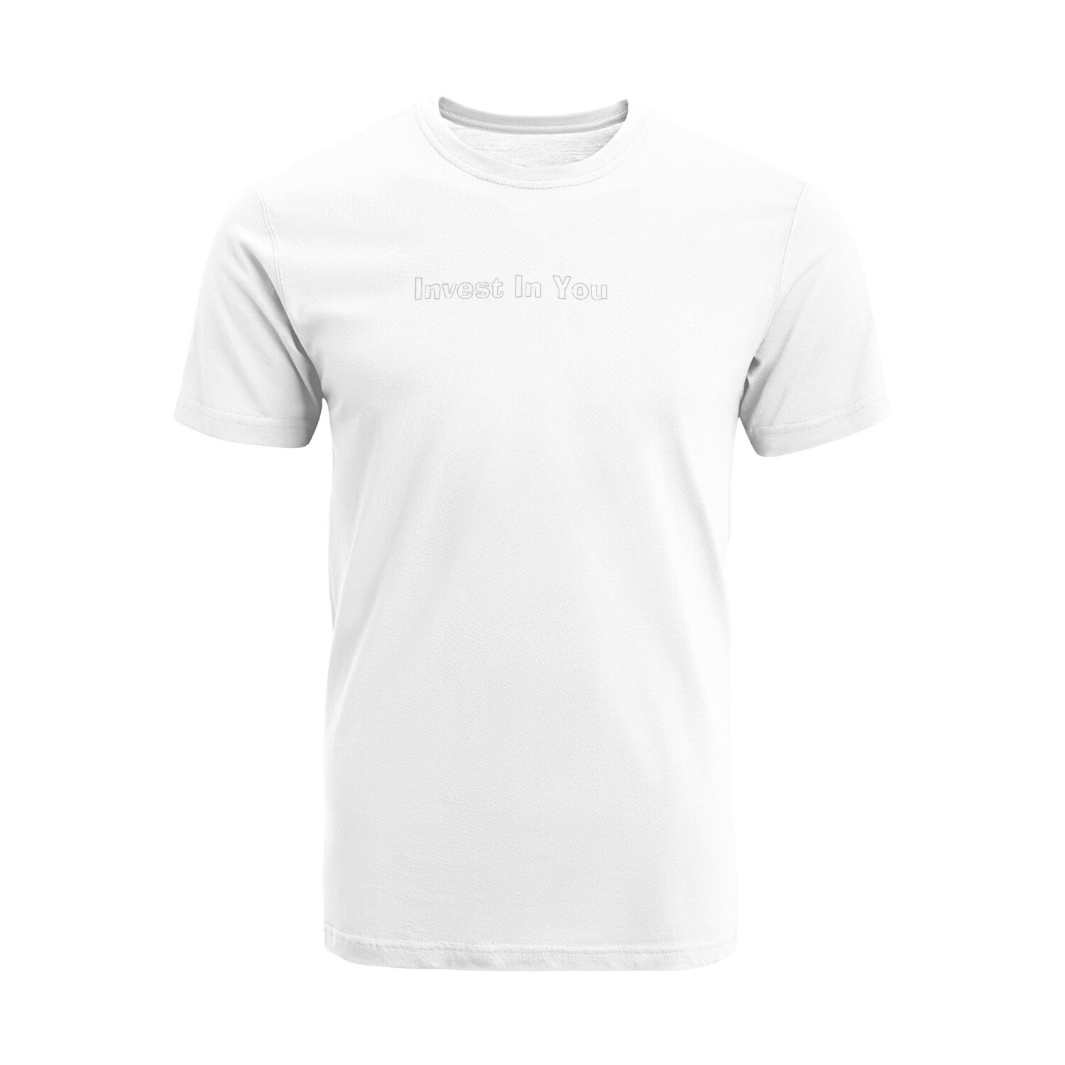 INVEST IN YOU - Unisex Short Sleeve Crew Neck T-Shirt