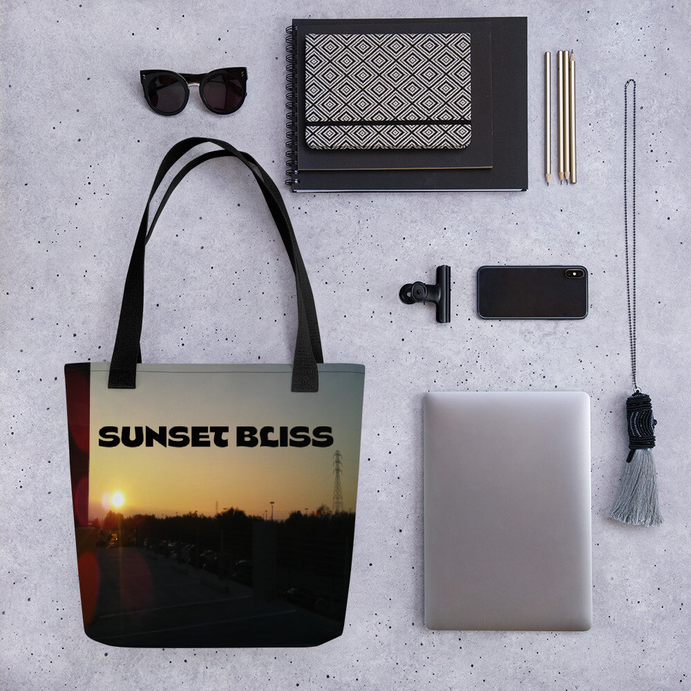 SUNSET BLISS-Tote bag