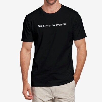 NO TIME TO WASTE- Men's Heavy Cotton T-Shirt
