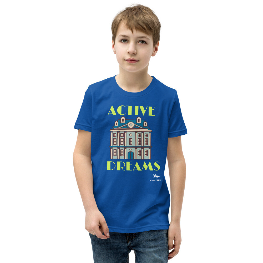 ACTIVE DREAMS-Youth Short Sleeve T-Shirt