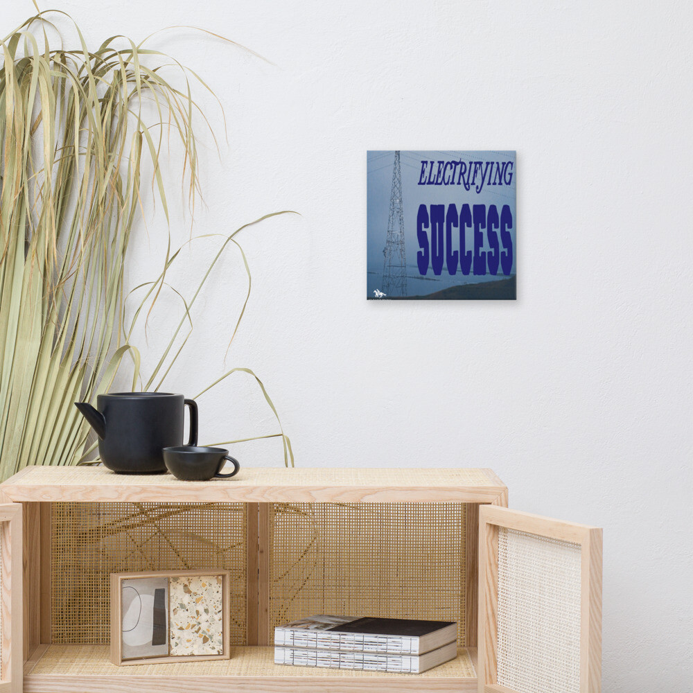 ELECTRIFYING-Canvas, Size: 12×12