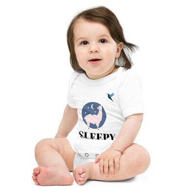 SLEEPY-Baby short sleeve one piece