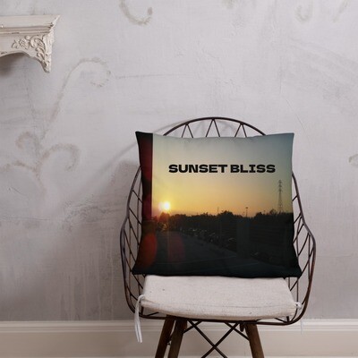 SUNSET BLISS-Basic Pillow