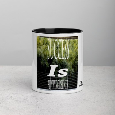 SUCCESS IS-Mug with Color Inside