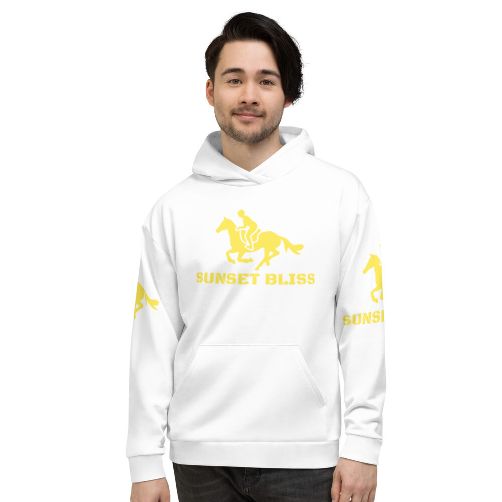 SUNSET BLISS RIDER SOLO-Unisex Hoodie, Size: S