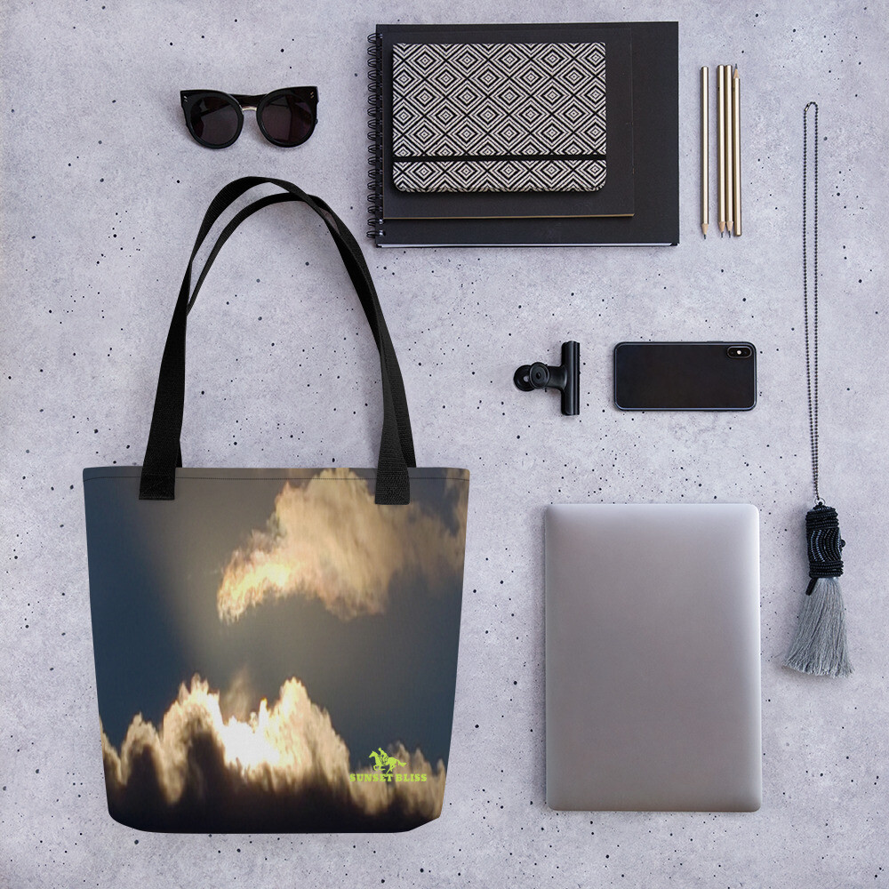 UPLIFT &amp; INSPIRE-Tote bag, Color: Black