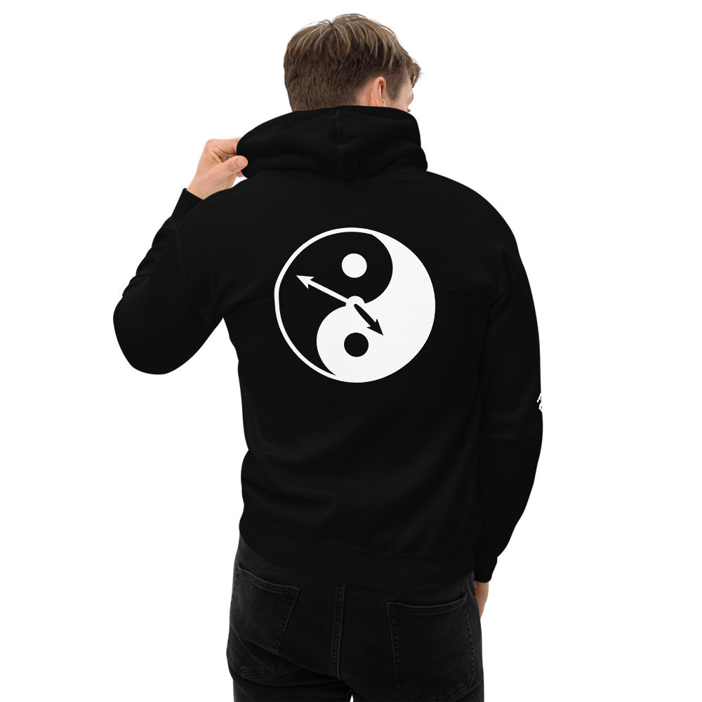 ONLY 24HRS-Unisex Hoodie, Color: Black, Size: S