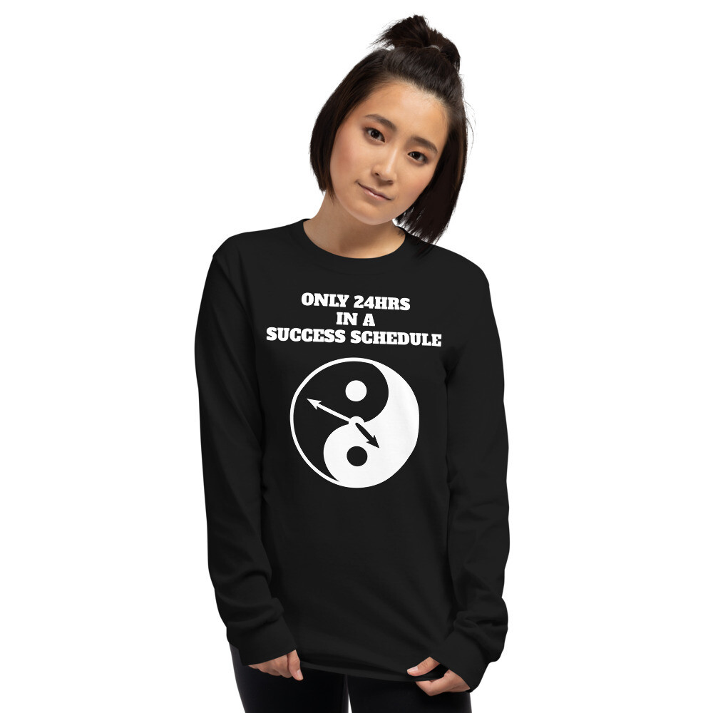 ONLY 24HRS- Long Sleeve Shirt, Color: Black, Size: S