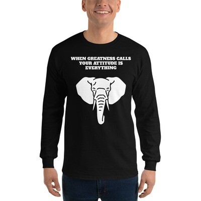 GREATNESS CALLS-Men’s Long Sleeve Shirt
