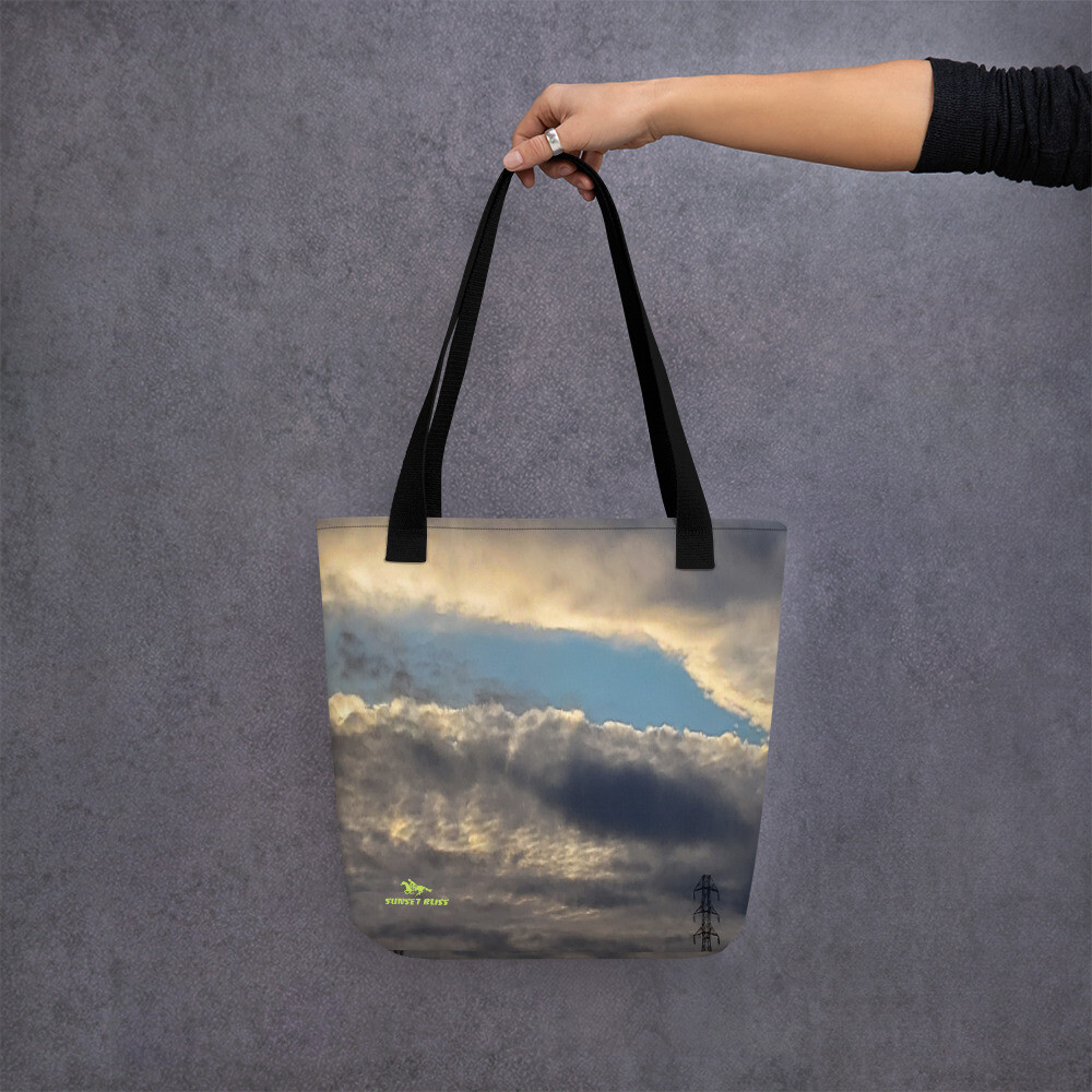BLURR-Tote bag, Color: Black