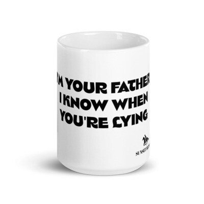 YOUR FATHER-White glossy mug