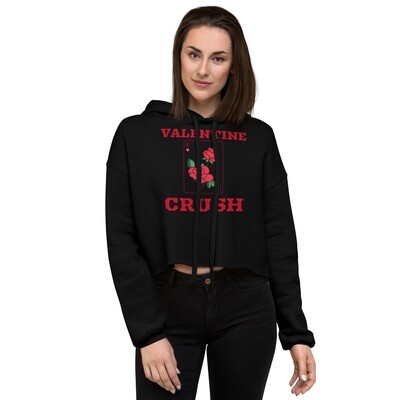 VALENTINE-Crop Hoodie