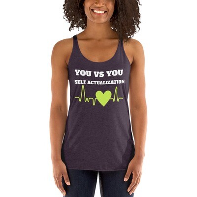 YOU VS YOU-Women's Racerback Tank