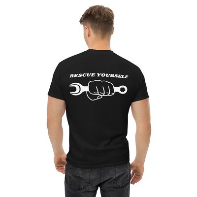 RESCUE YOURSELF-Men's heavyweight tee