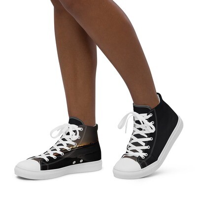 AURA-Women’s high top canvas shoes
