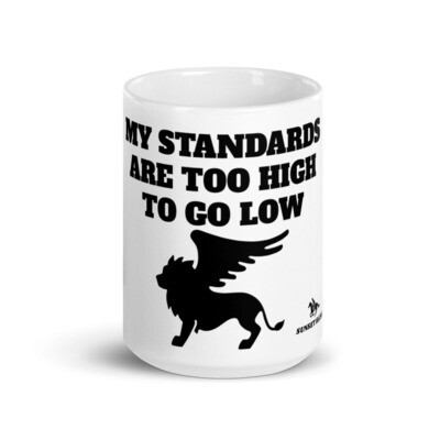 SIR STANDARDS-White glossy mug