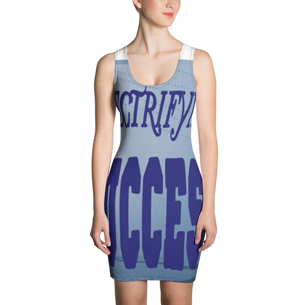 ELECTRIFYING-Sublimation Cut &amp; Sew Dress, Size: XS