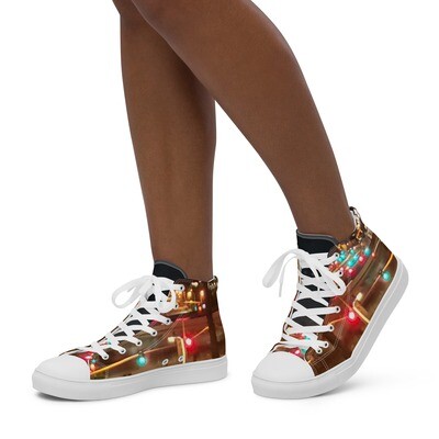MIDNITE-BLVD-Women’s high top canvas shoes