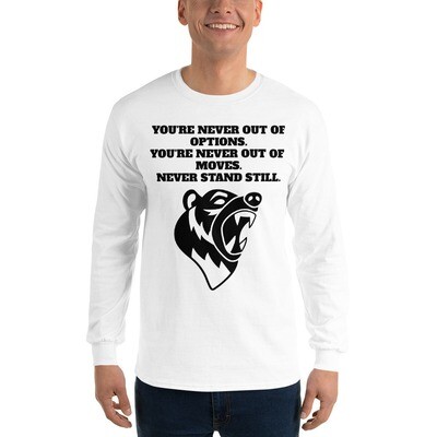 NEVER STAND STILL-Men’s Long Sleeve Shirt