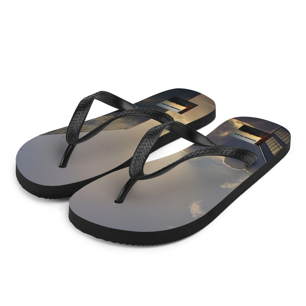TOP FLIGHT SKYLINE-Flip-Flops, Size: S