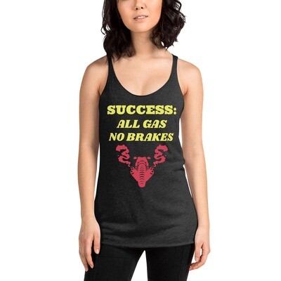 NO BRAKES-Women's Racerback Tank
