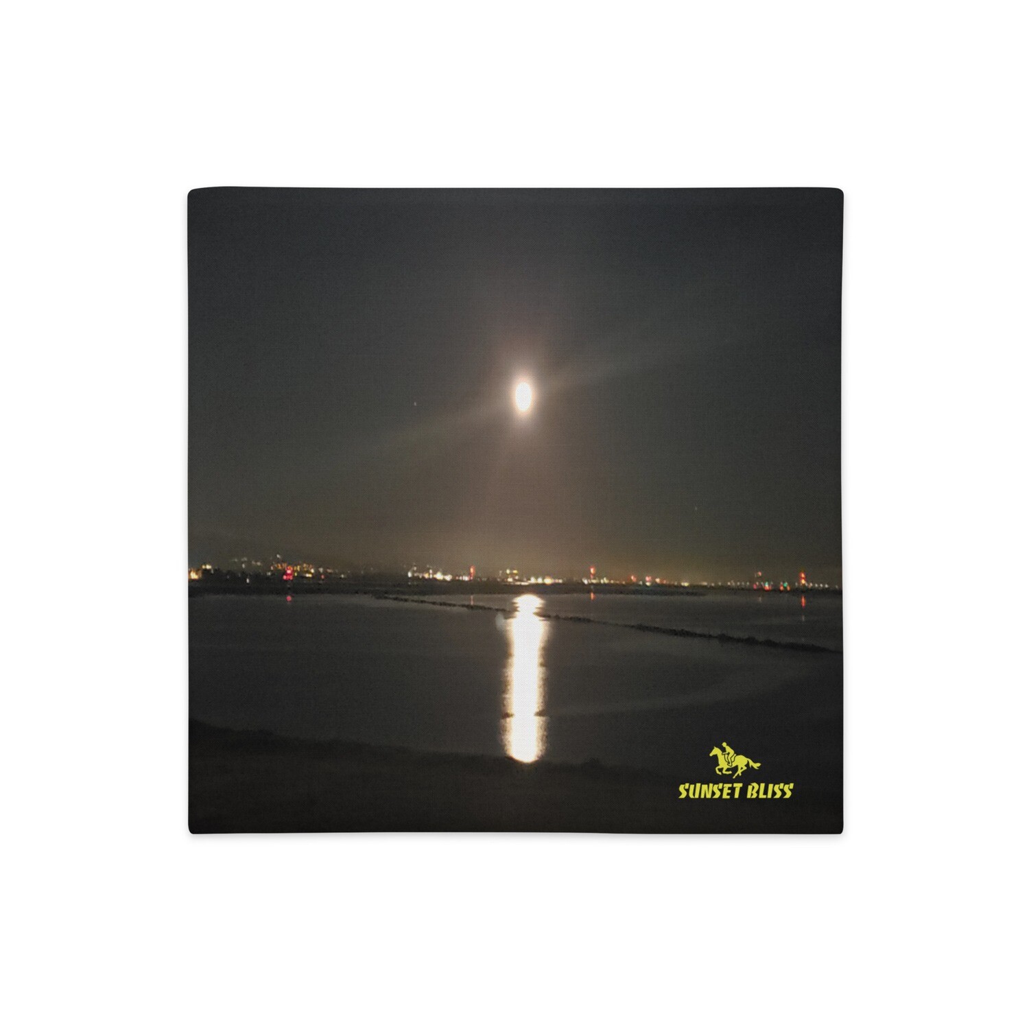 MOONLITE BLISS-Premium Pillow Case, Size: 18×18