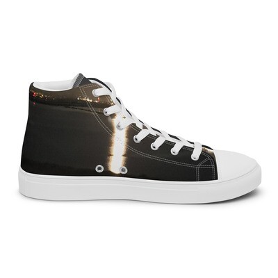 MOONLITE BLISS-Men’s high top canvas shoes