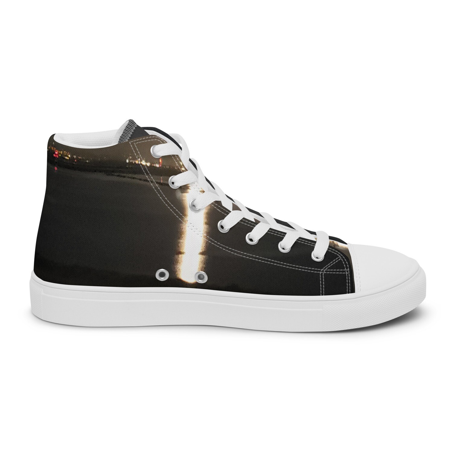 MOONLITE BLISS-Men’s high top canvas shoes, Size: 5