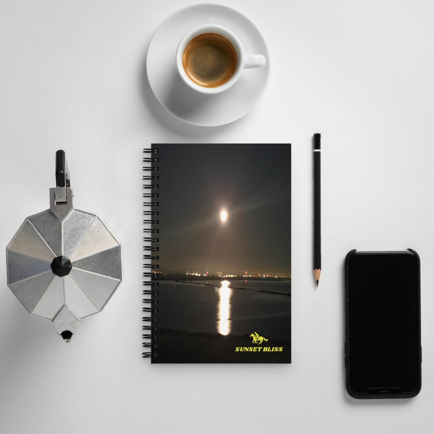 MOONLITE BLISS-Spiral notebook