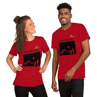 COLORADO-Short-Sleeve Unisex T-Shirt