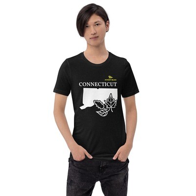 CONNECTICUT-Short-Sleeve Unisex T-Shirt