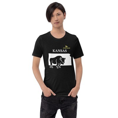 KANSAS-Short-Sleeve Unisex T-Shirt