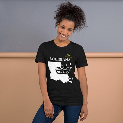 LOUISIANA-Short-Sleeve Unisex T-Shirt